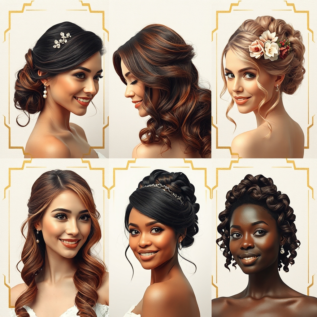 bridal wedding hairstyle ideas for different venues in Macau